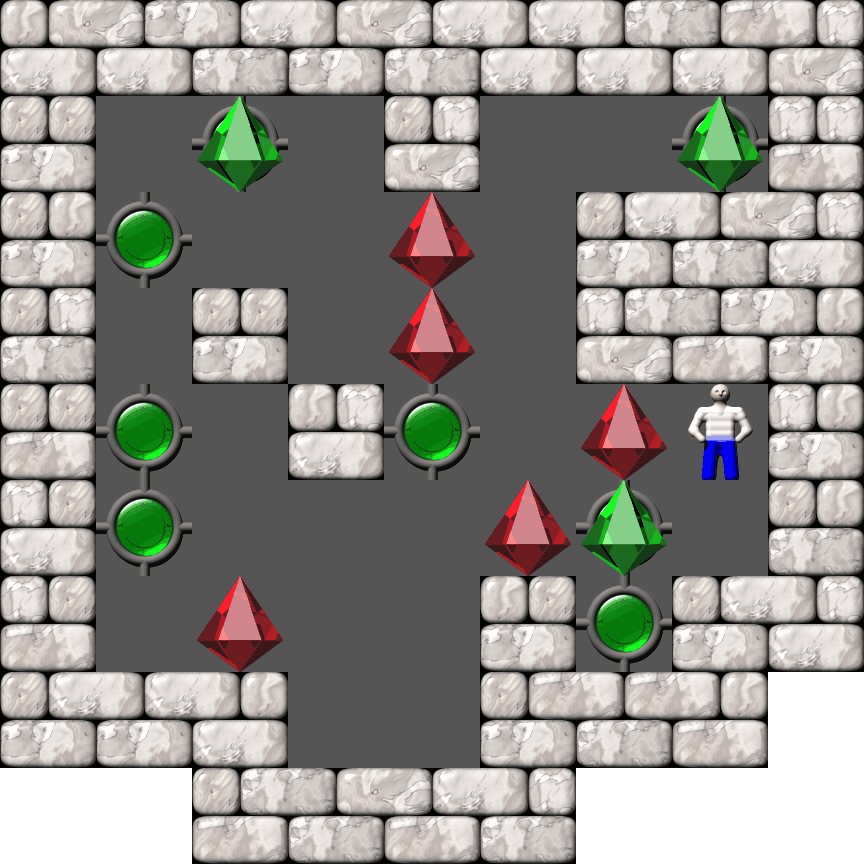 Sokoban Ionic Catalysts level 335